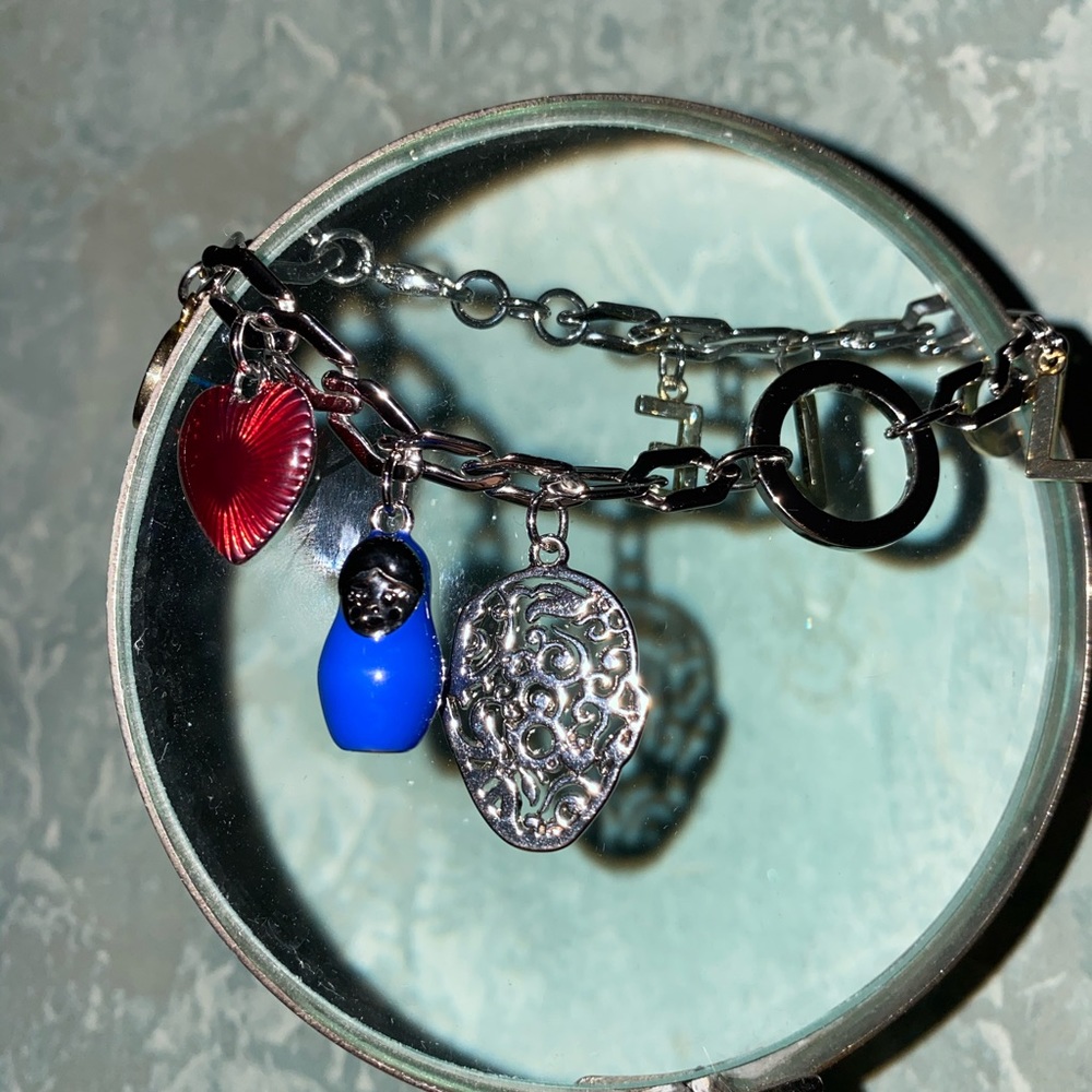 Marcel Wanders* Silver Multi Beaded Link Bracelet - image 6